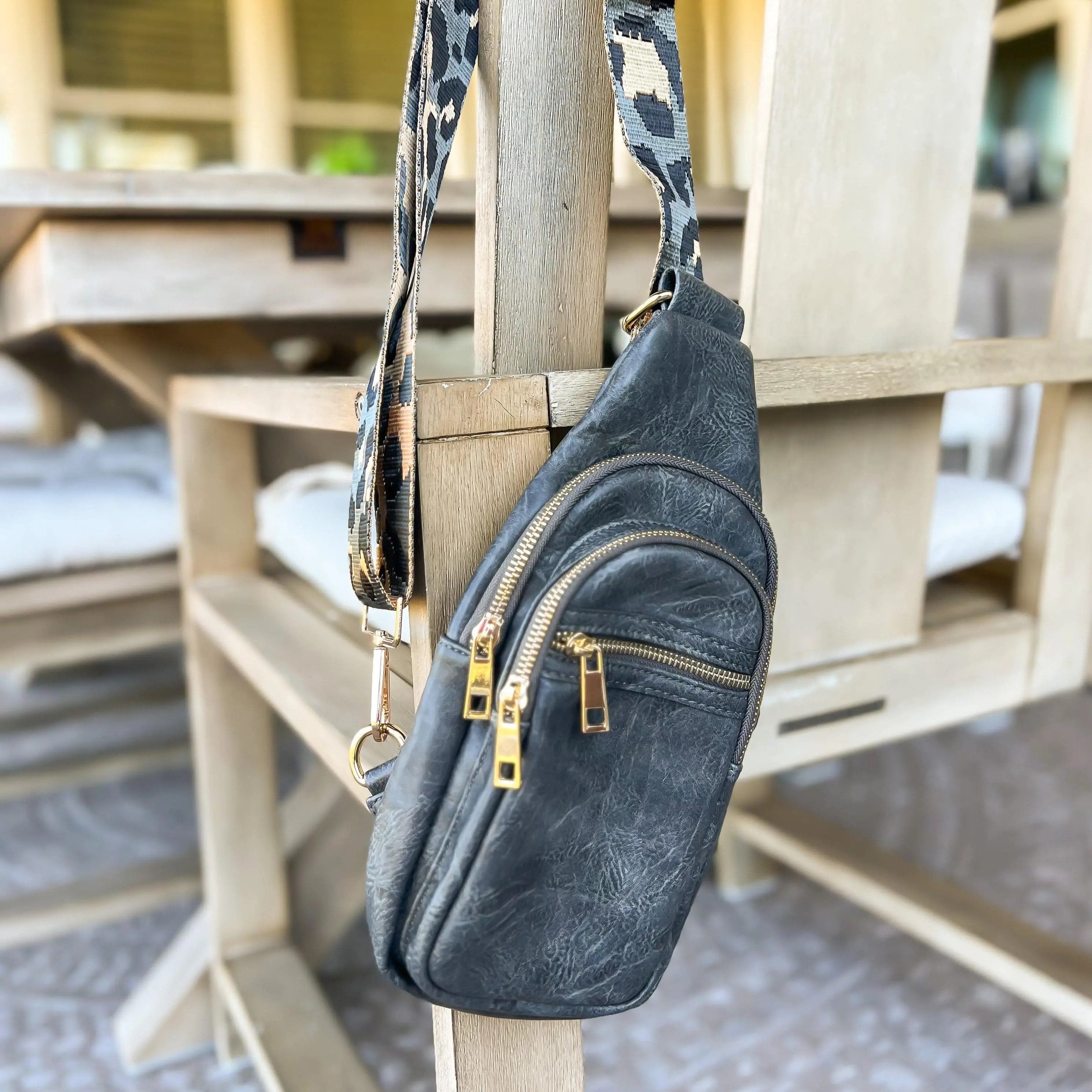 Sling Bag - Interchangeable Strap - Women's Crossbody