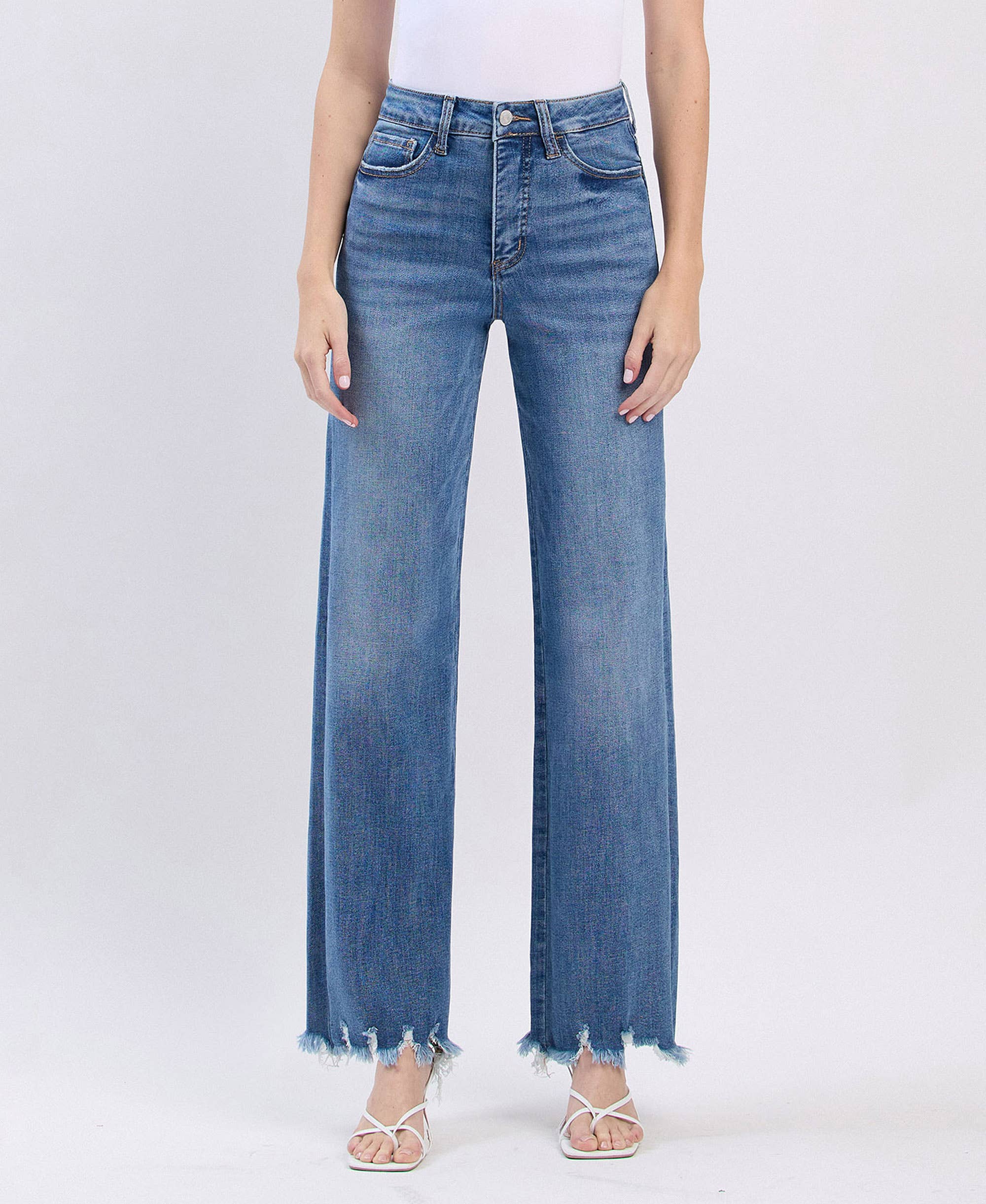 Alessia Tummy Control 90's High Rise Loose Jean