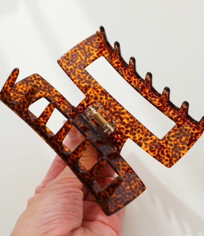 Vintage Stone Luna Large | Rectangle Claw Clip